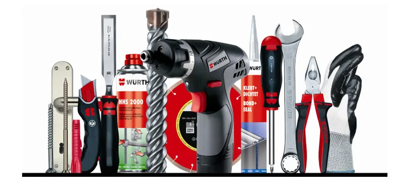 Echipamente atelier dulapuri scule sisteme fixare si masurare Wurth pentru productie